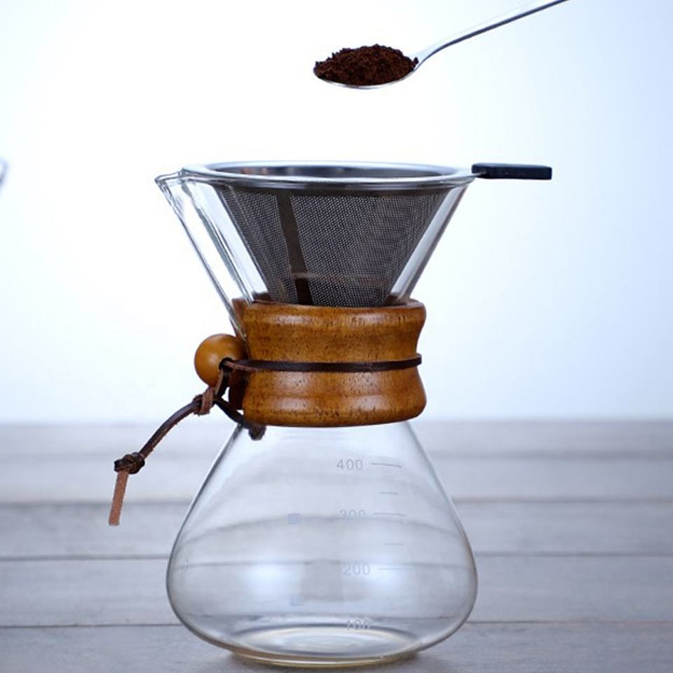 V60 Pour Over Coffee Glass Pot | Mo Java Cafe